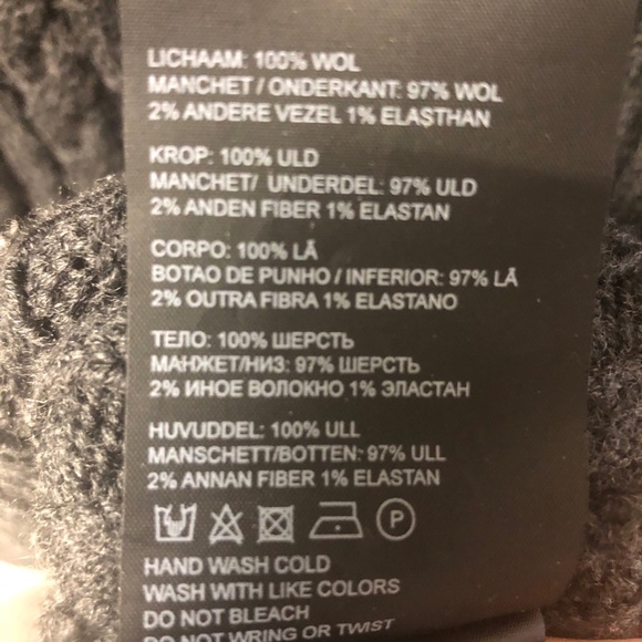 Club Monaco Simonya Wool cable knit sweater dress - Picture 6 of 8